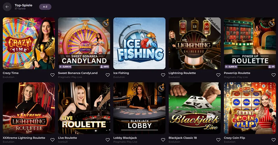 Rockyspin Casino Live Casino